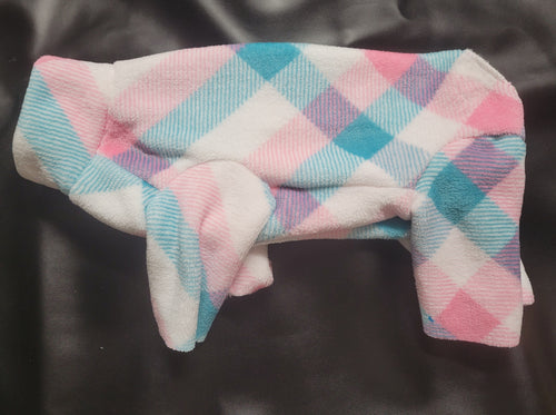 LUSH Pink & Blue Plaid